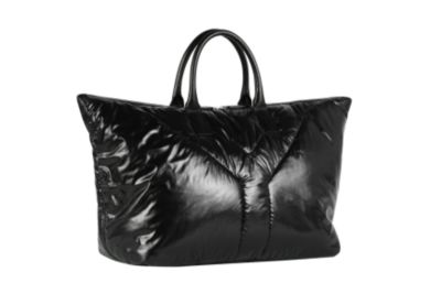 Tote Bag in Black Nylon